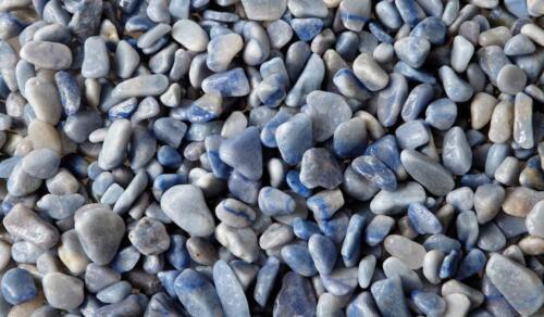 Vetro semipreziosi quarzo azzurro